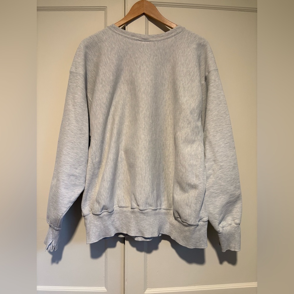 Vintage Champion Tufts Grey Crew Neck Sweatshirt - Picture 2 of 6